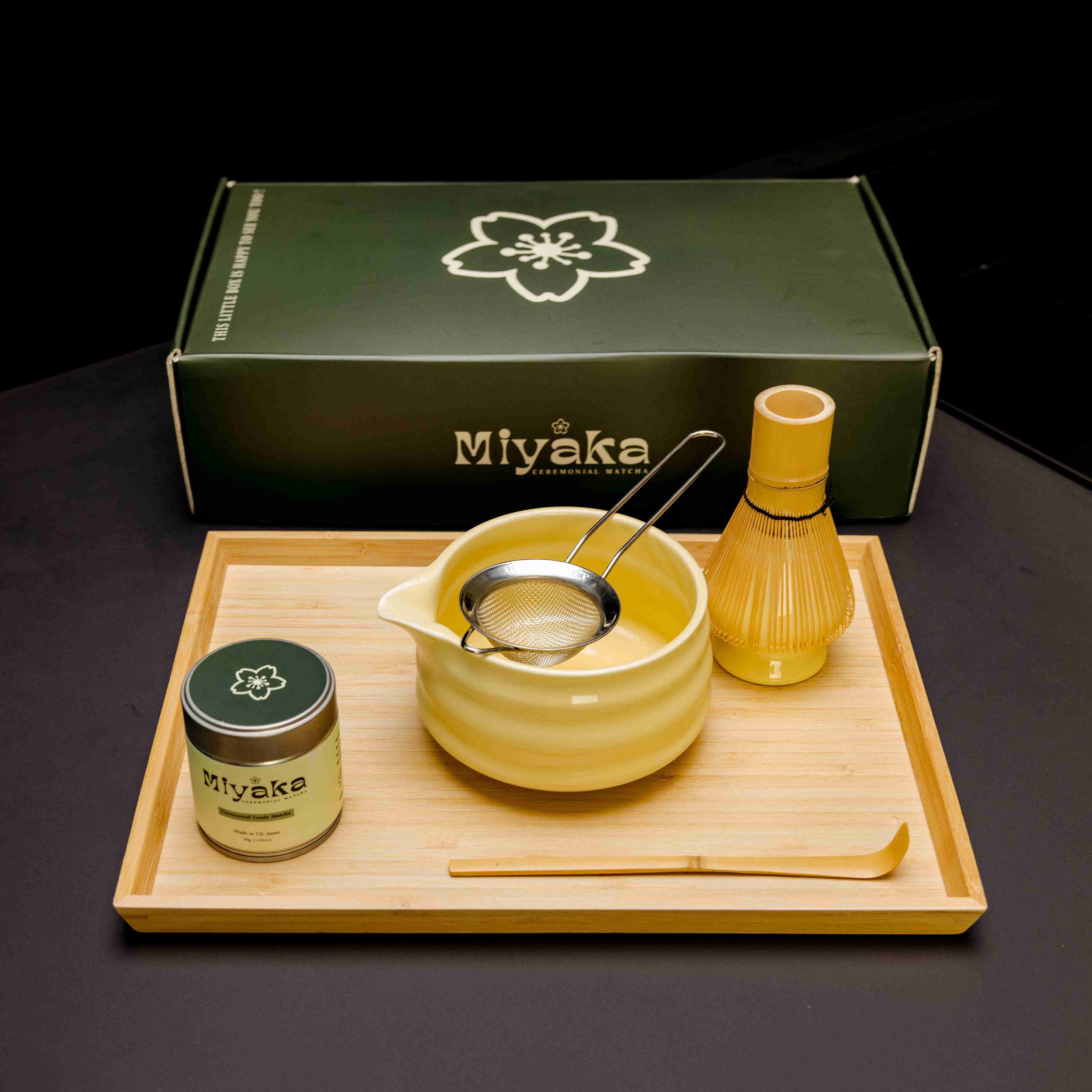 MIYAKA Premium Matcha Ritual Set