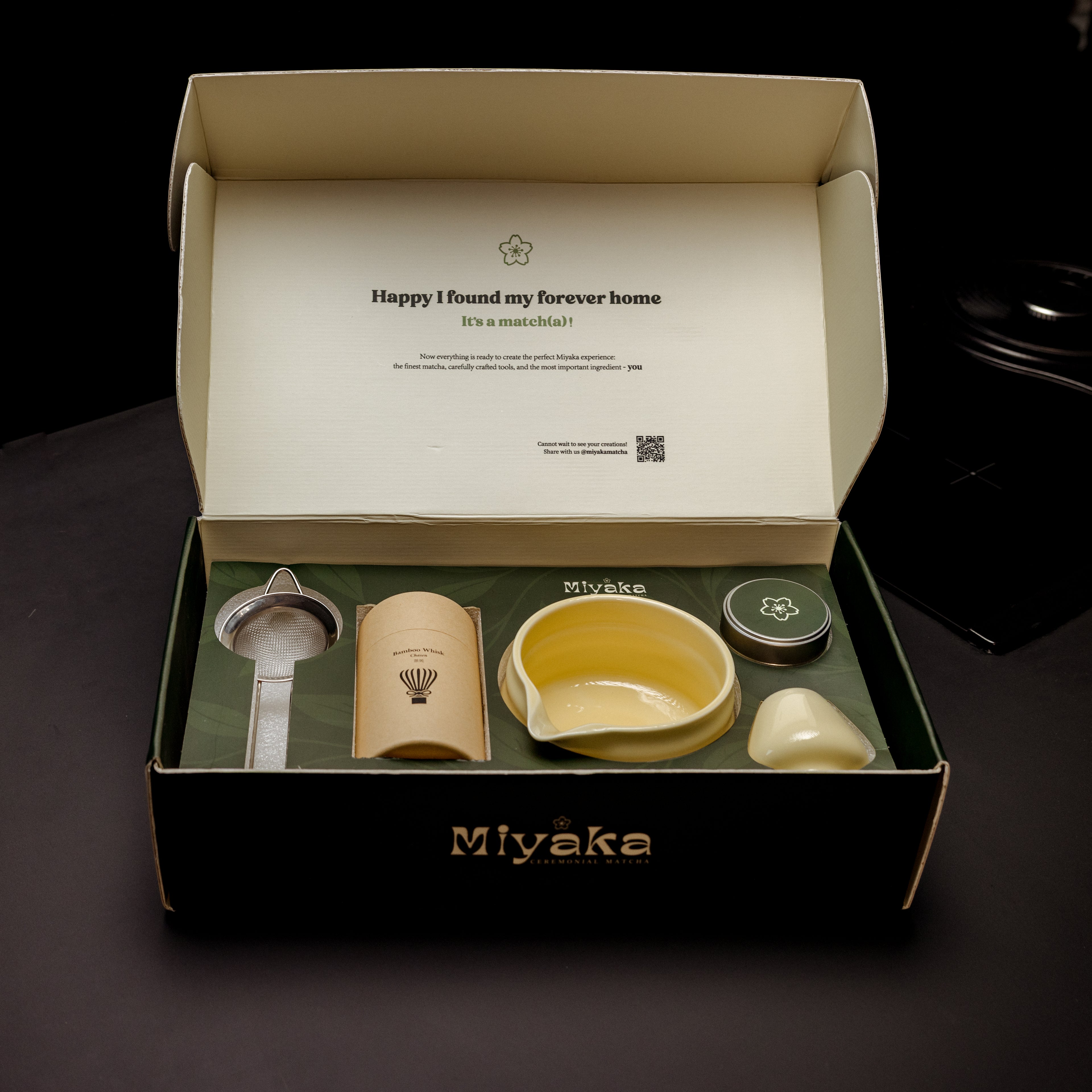 MIYAKA Premium Matcha Ritual Set